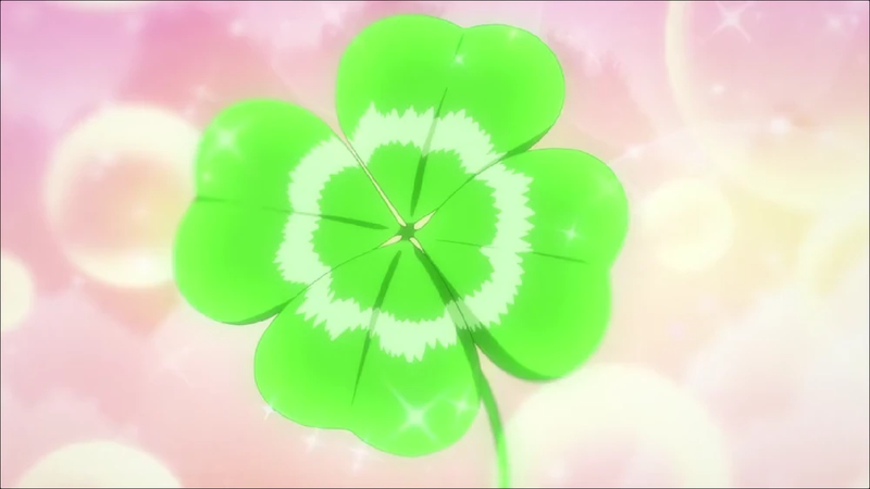 Hình nền cỏ 4 lá anime 1