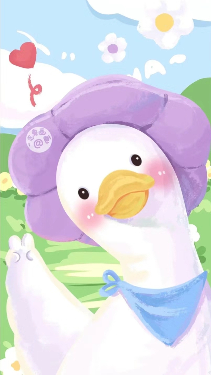 Hình nền con vịt dành cho điện thoại 1