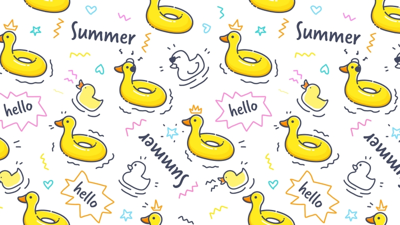 Hình nền con vịt dành cho máy tính 4