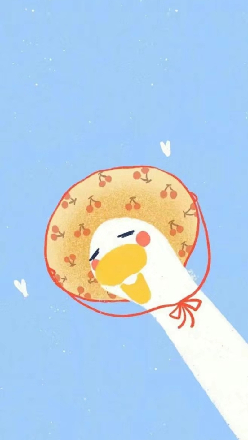 Hình nền con vịt dành cho điện thoại 8