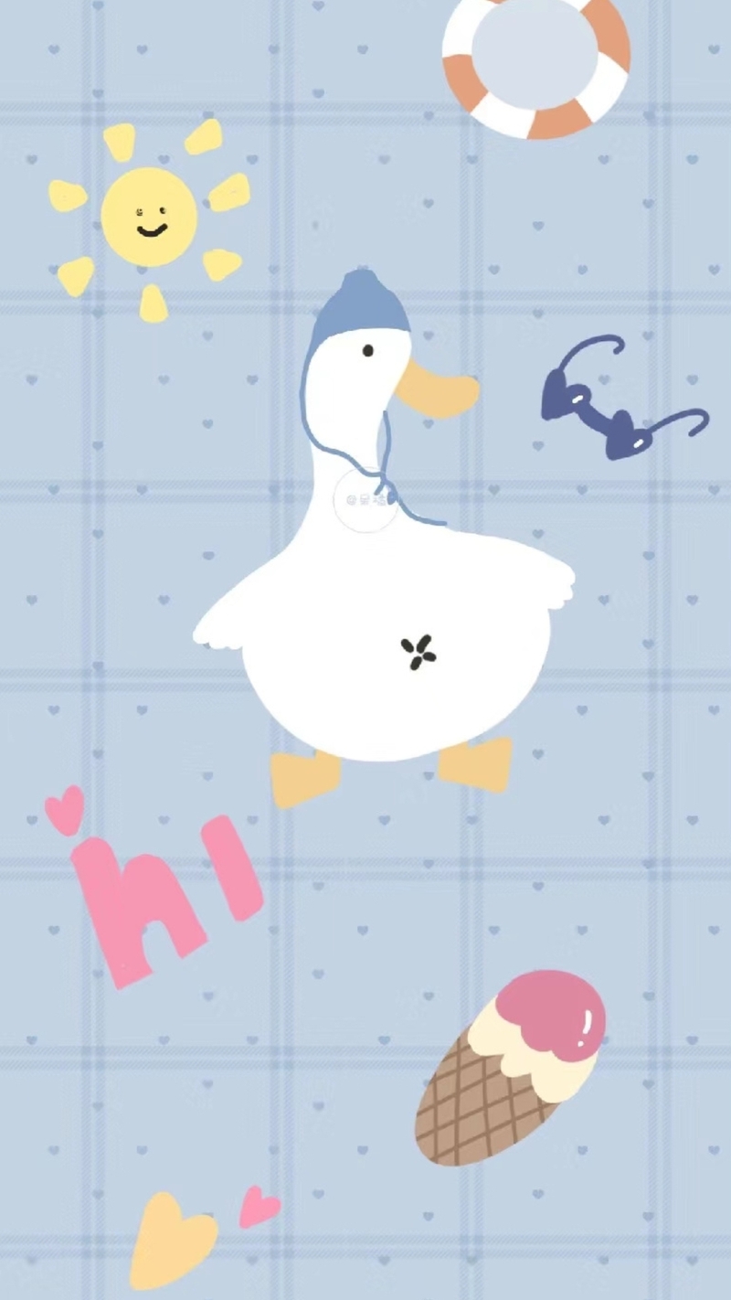 Hình nền con vịt dành cho điện thoại 7