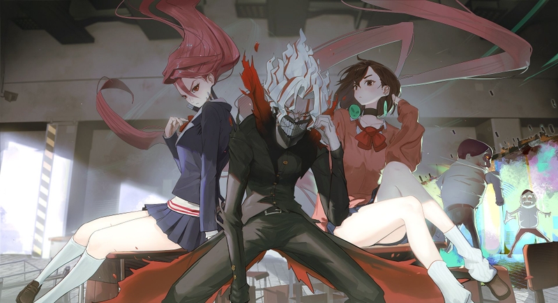 hình nền Dandadan hình 2