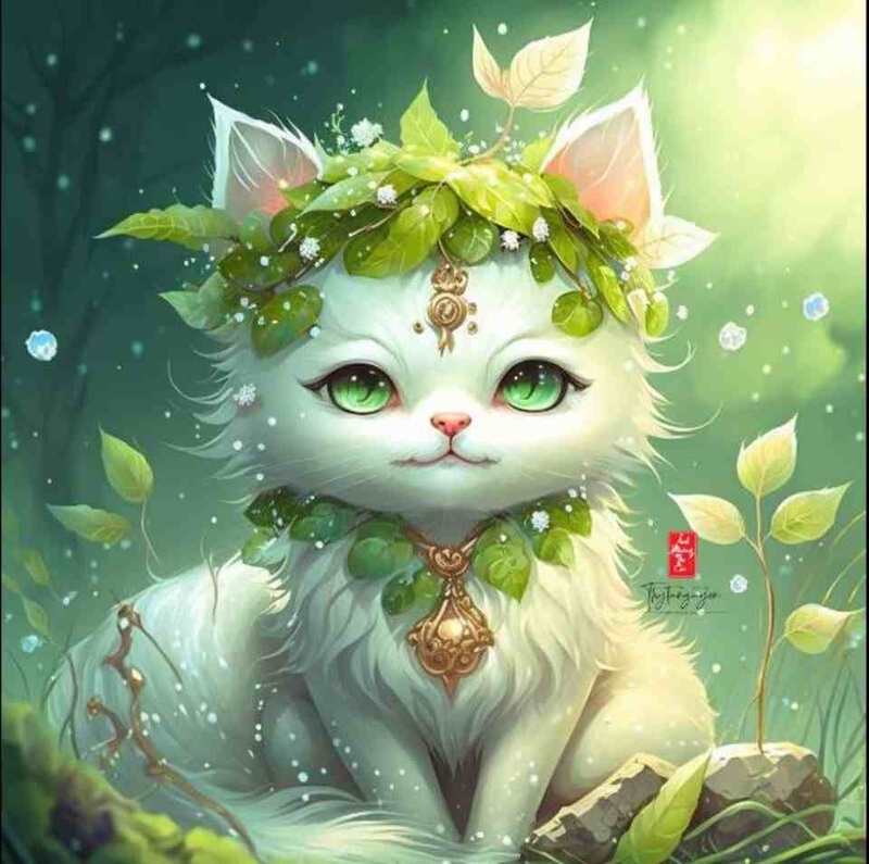 Những mẫu ảnh nền về mèo siêu đáng yêu