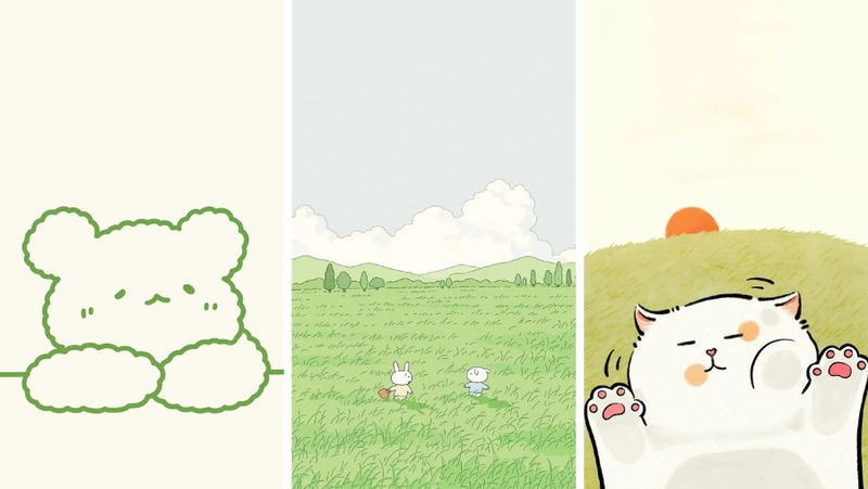 Hình nền điện thoại đơn giản cute, đáng yêu (hình 1)