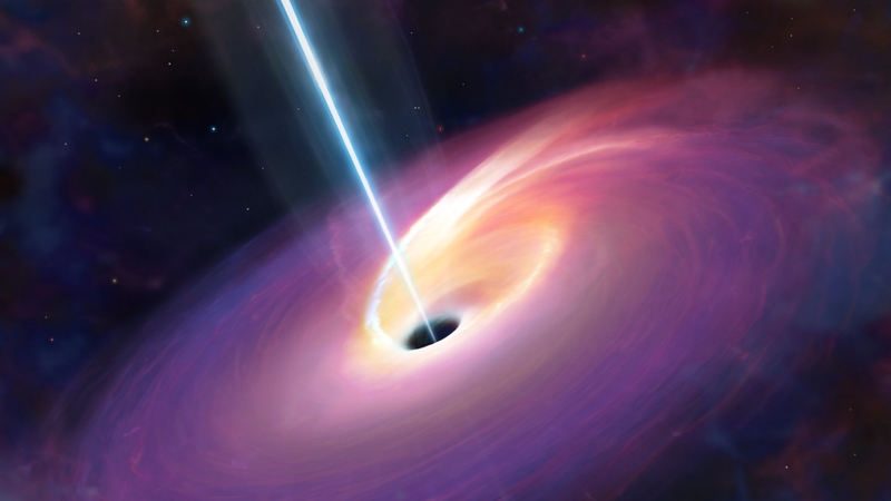 Hình nền galaxy trừu tượng, huyền ảo 1