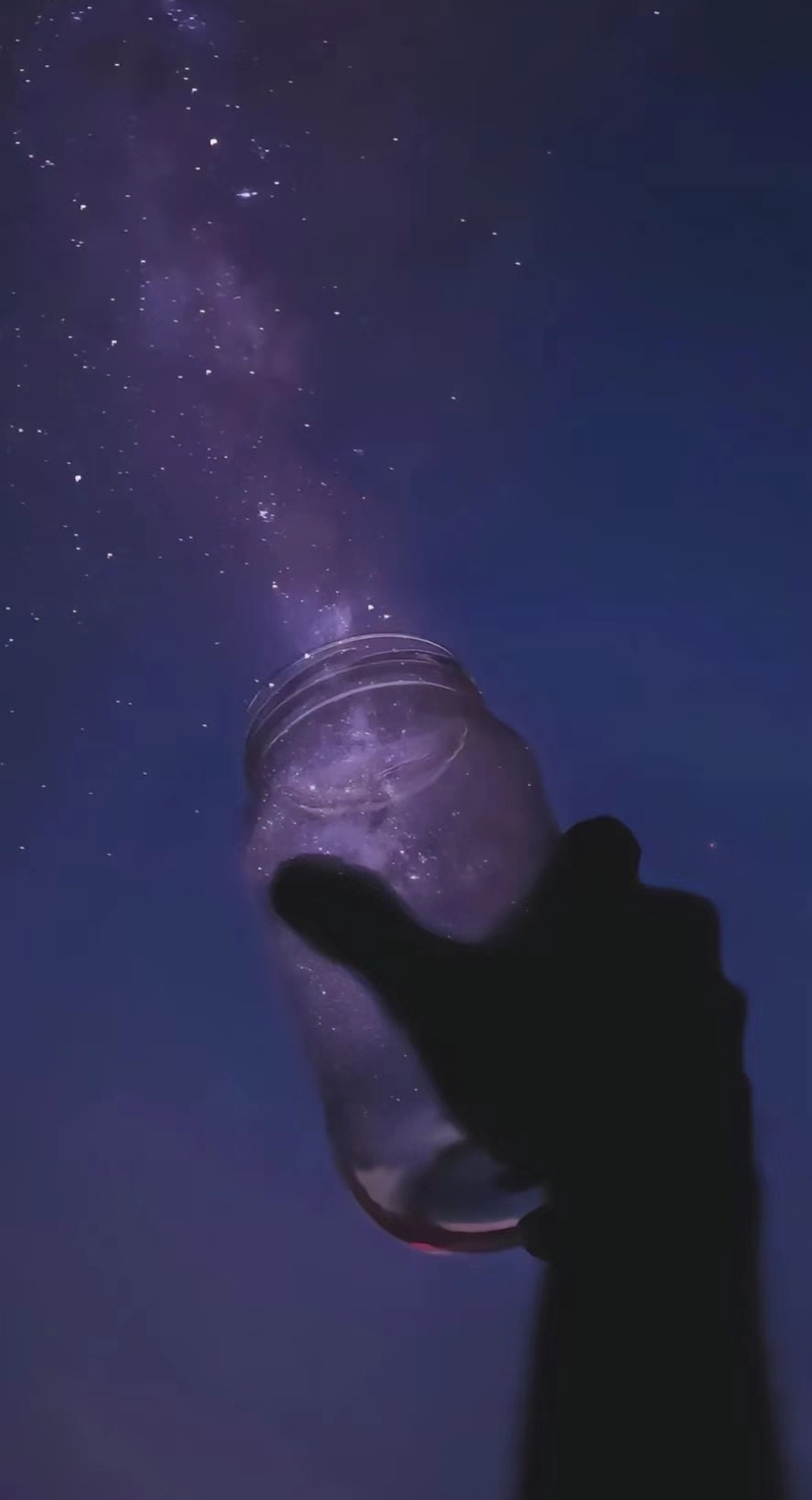 Hình nền galaxy dễ thương cute 4