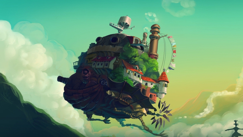 hình nền Ghibli hình 11