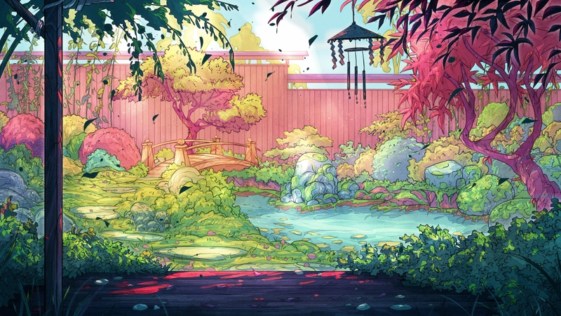 hình nền Ghibli hình 13