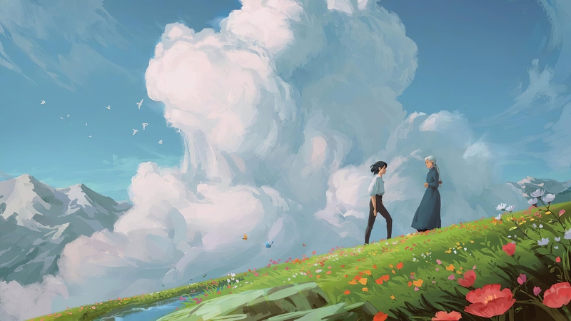 hình nền Ghibli hình 6