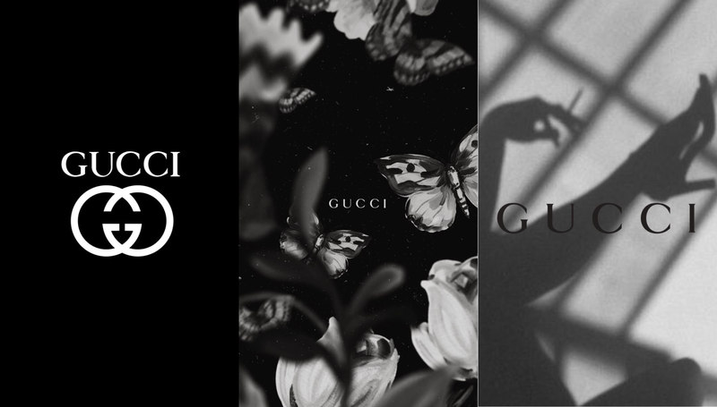 Hình nền Gucci màu đen 2