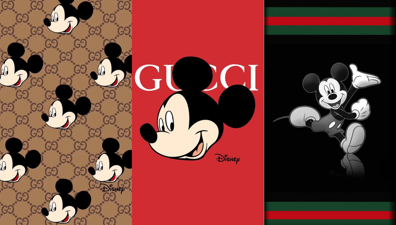 Hình nền Gucci Mickey 2