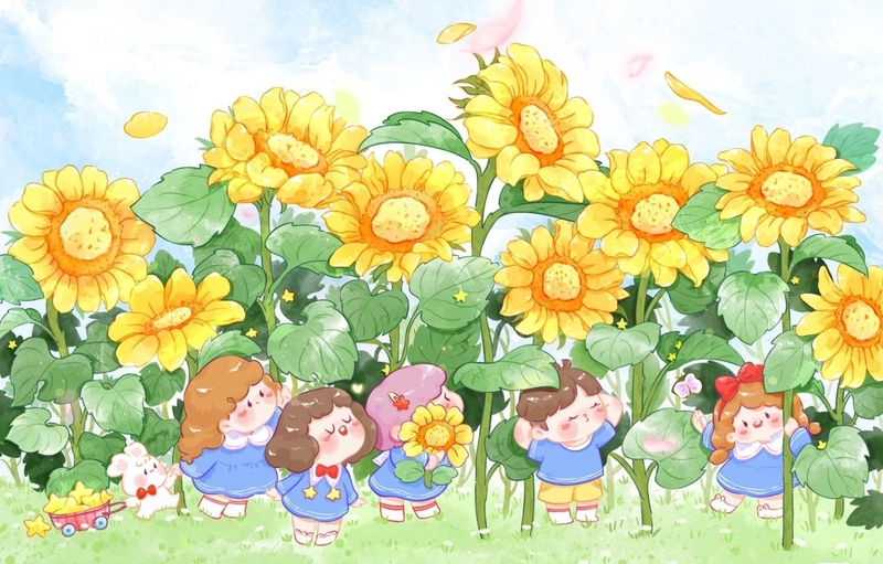 hình nền hoa may mắn hình 1
