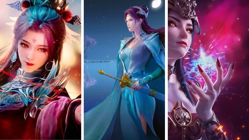 hình nền hoạt hình 3D Trung Quốc 3