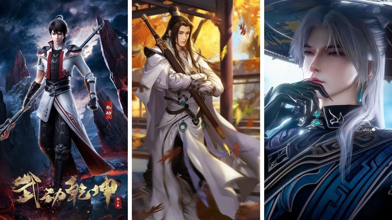 hình nền hoạt hình 3D Trung Quốc 5