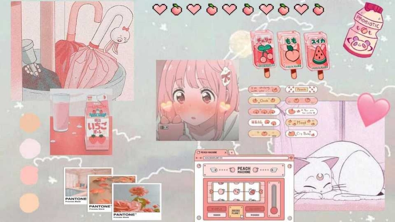 Mẫu hình nền cute cho các cô gái
