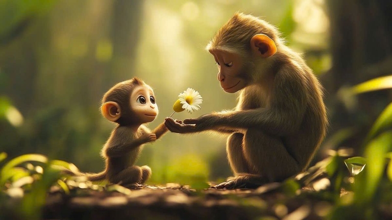 Hình nền khỉ 3D ảnh 37