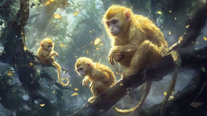 Hình nền khỉ 3D ảnh 39