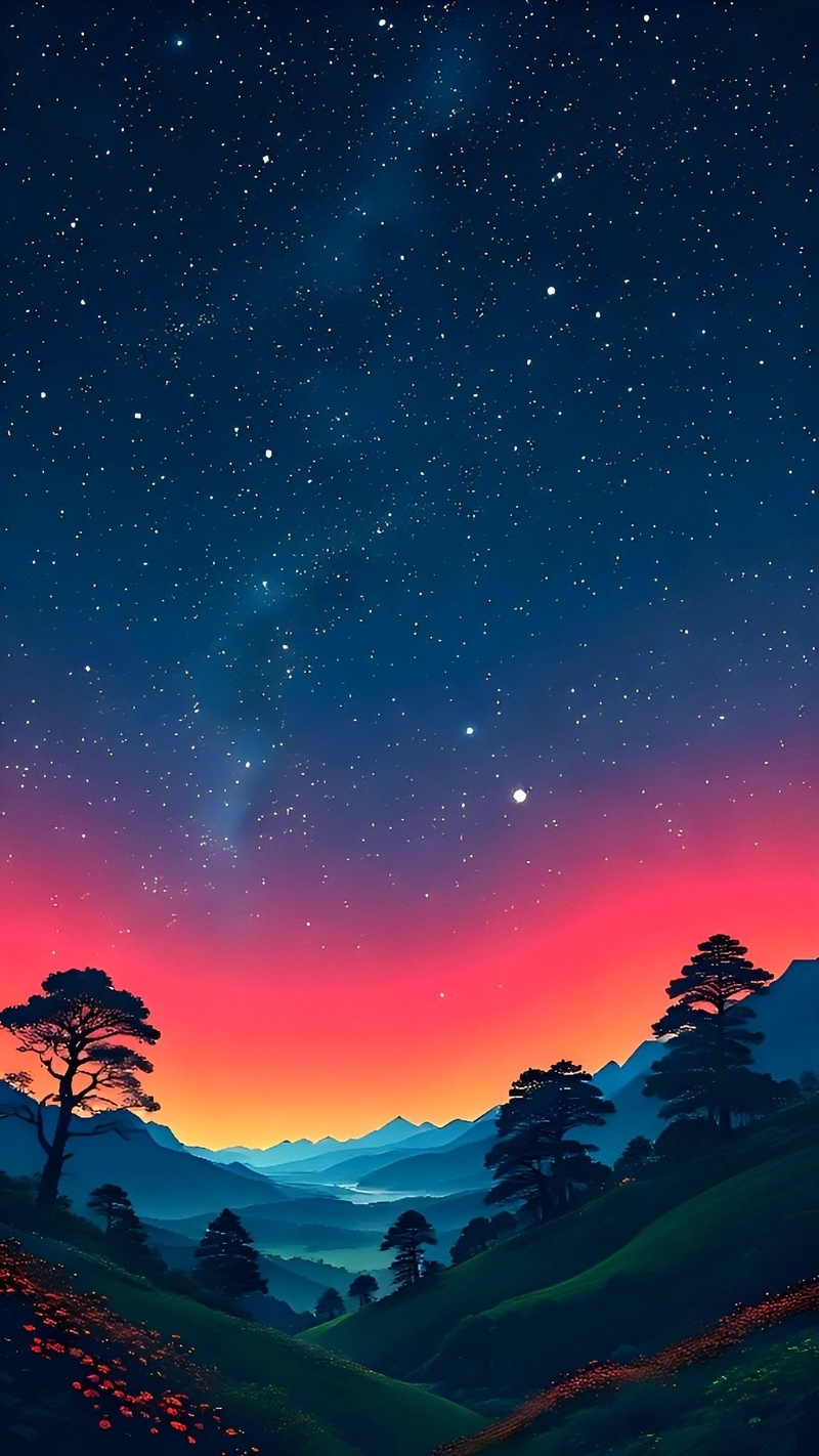 hình nền không gian 3D cho iOS 26 hình 8