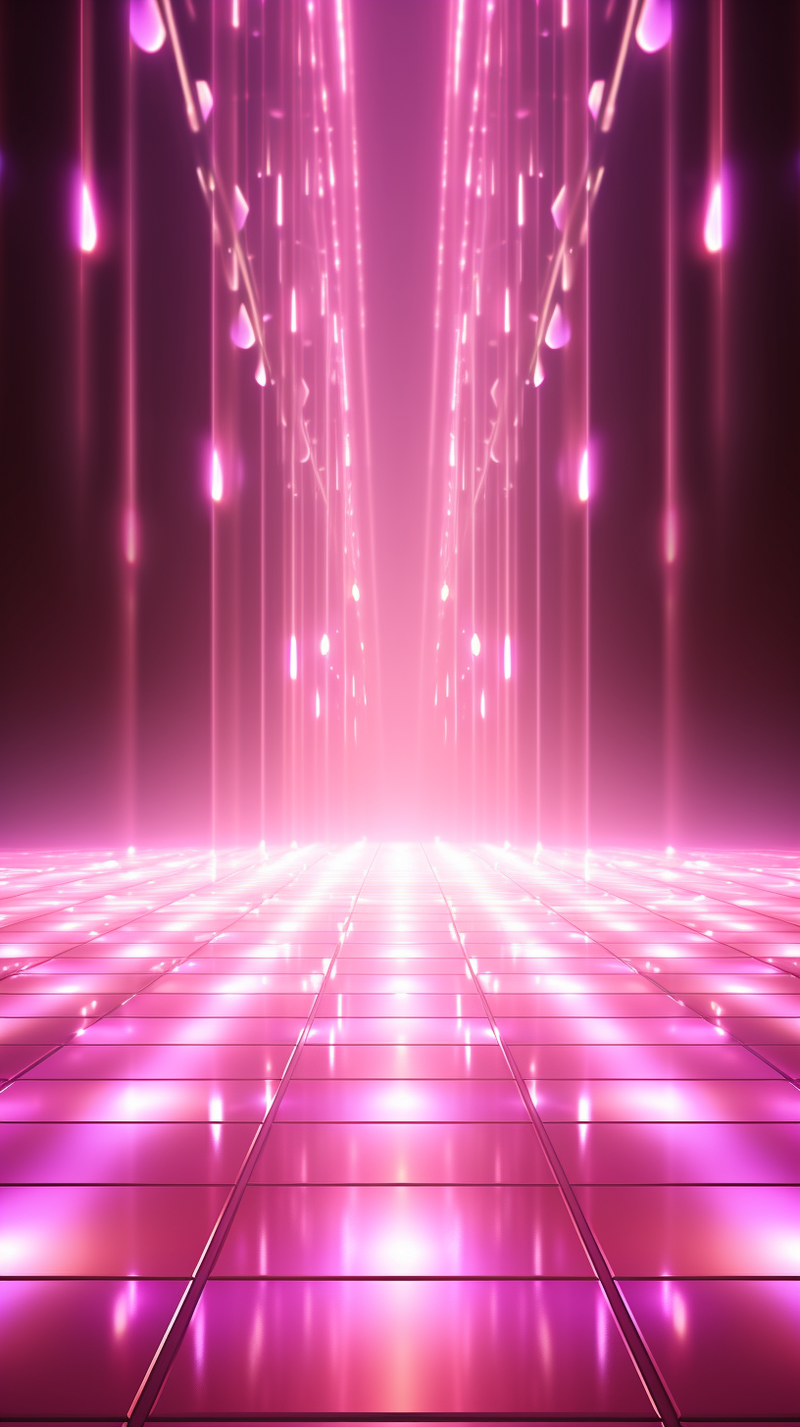 hình nền không gian 3D tạo ánh đèn hình 10