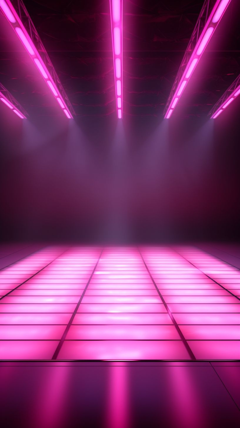 hình nền không gian 3D tạo ánh đèn hình 5