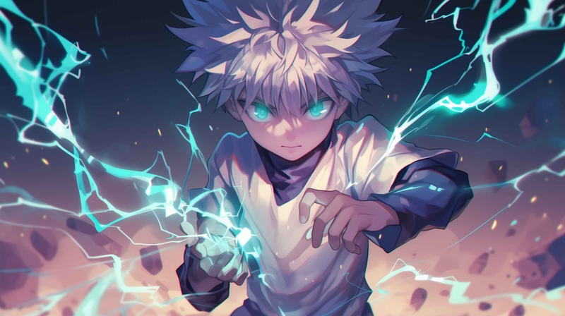 Tuyển tập hình nền Killua Zoldyck cực chất cho fan Hunter x Hunter