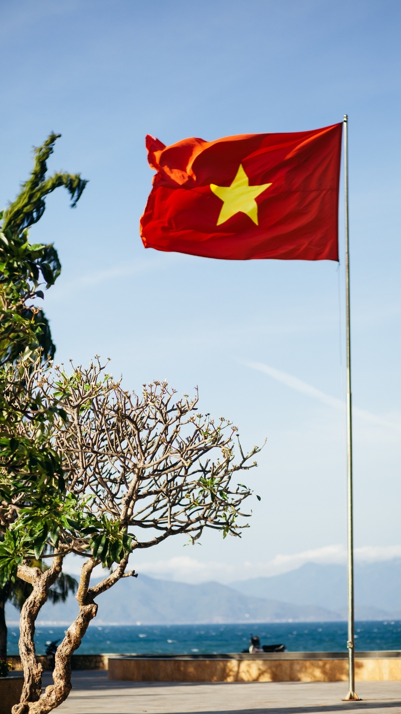 Hình nền lá cờ Việt Nam nền đỏ sao vàng 1