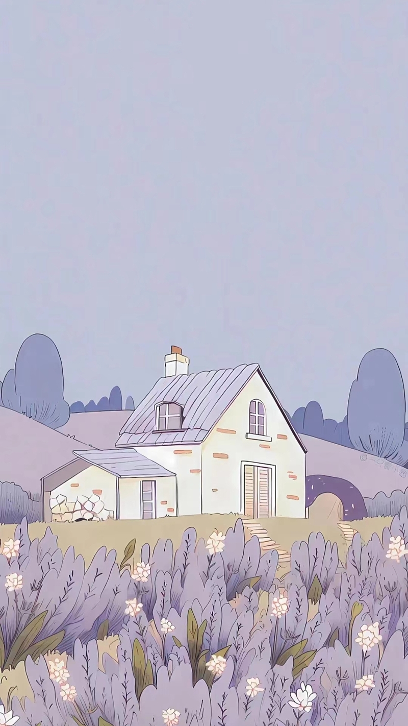 Hình nền màu tím cho điện thoại 6