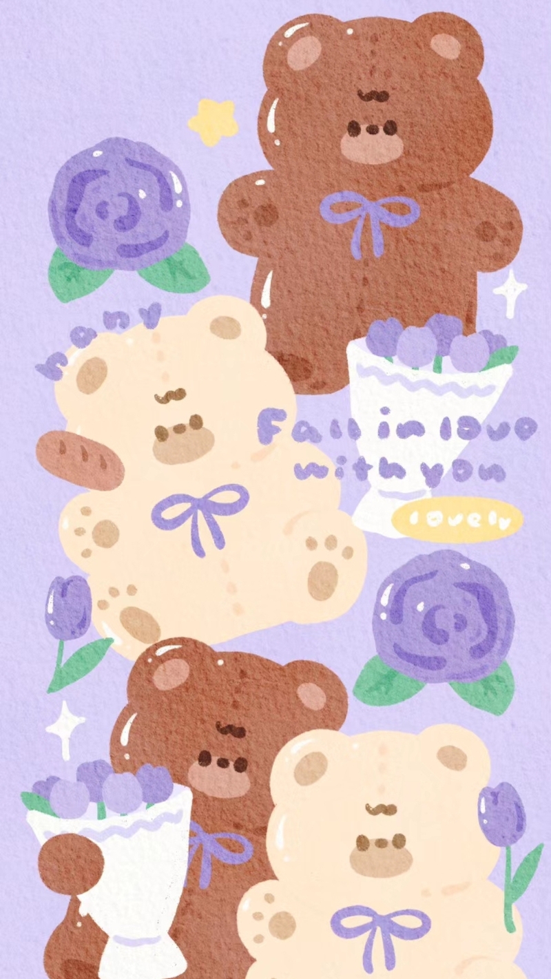 Hình nền màu tím cho điện thoại 4