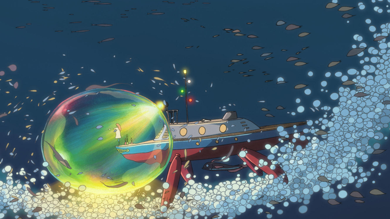 Hình nền máy tính 4K phim Ponyo 2