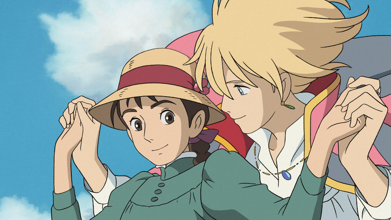 Hình nền máy tính 4K phim Howl’s Moving Castle – Lâu Đài Di Động Của Howl 2
