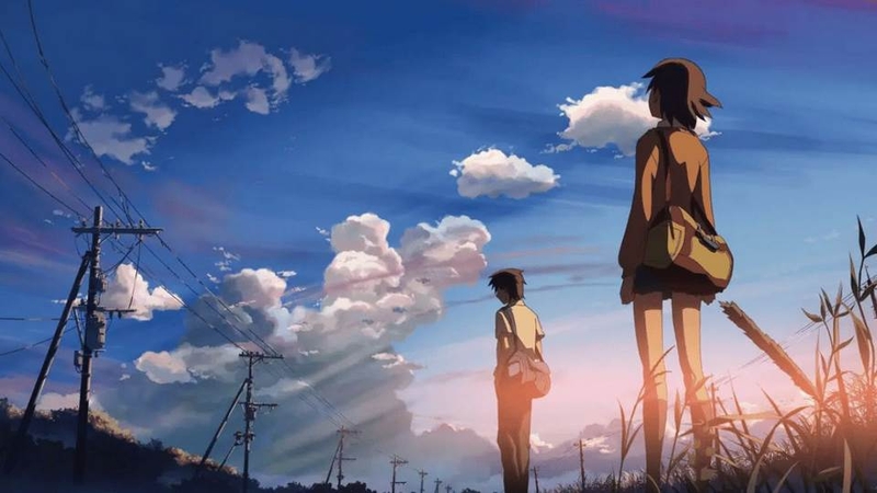 Khung cảnh đặc trưng nhất của phim 5 Centimeters Per Second