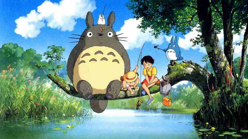 Hình nền ấn tượng dựa trên bộ phim My Neighbor Totoro