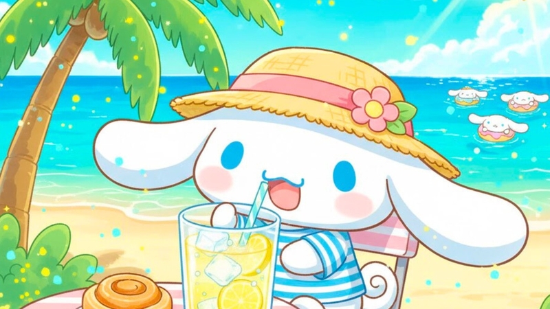 Hình nền máy tính Cinnamoroll 30