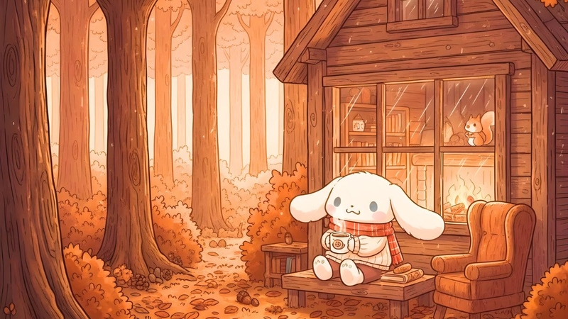 Hình nền máy tính Cinnamoroll 39