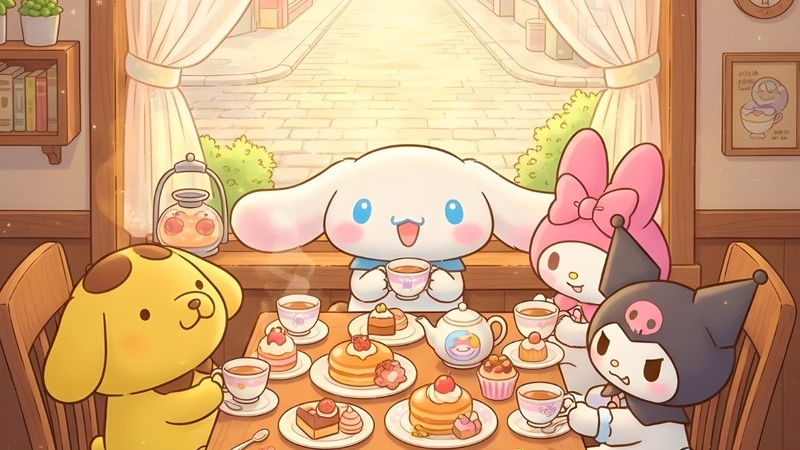 Hình nền máy tính Cinnamoroll 16