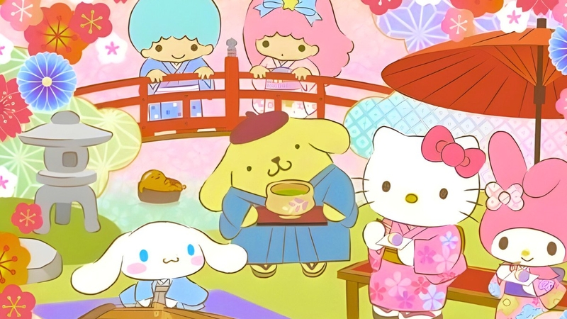 Hình nền máy tính Cinnamoroll 21