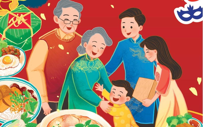 hình nền máy tính Tết 2026 hình 10