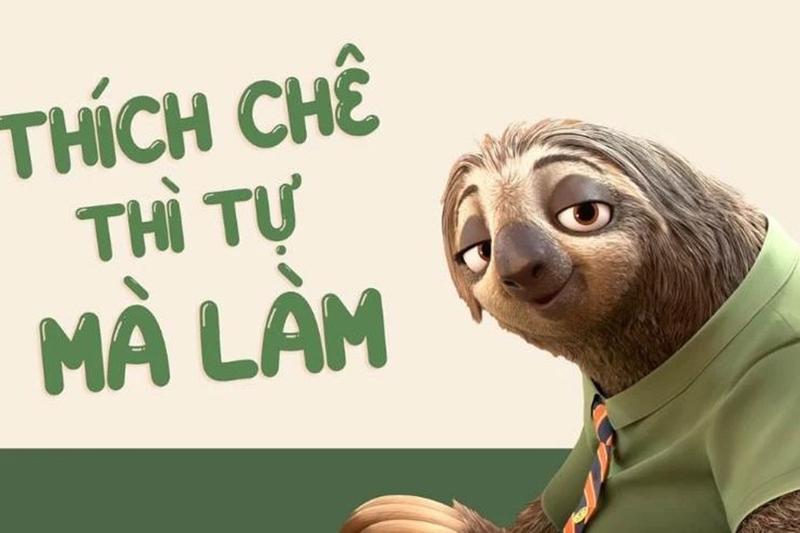 Hình nền meme con lười Flash Zootopia 9