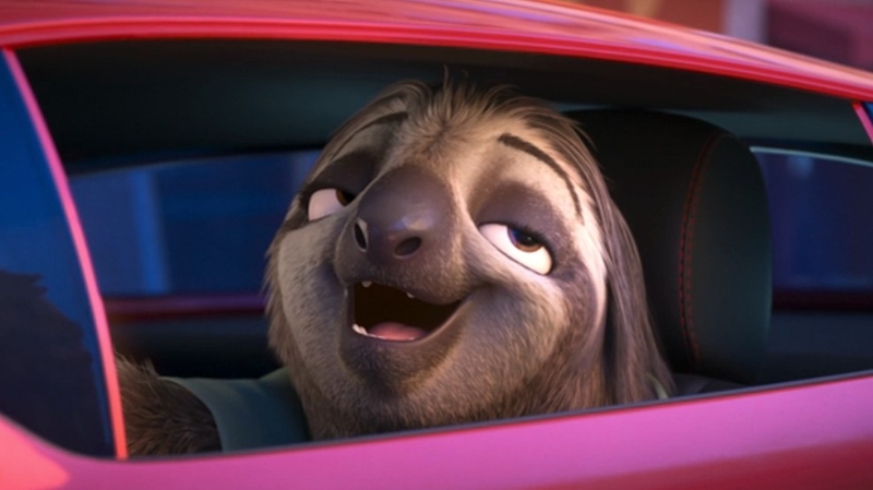 Hình nền meme con lười Flash Zootopia 2