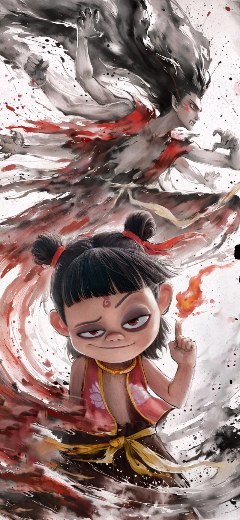 hình nền na tra ma đồng náo hải 12
