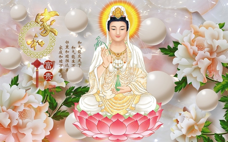 hình nền phật quan âm bồ tát 3D đẹp nhất 5