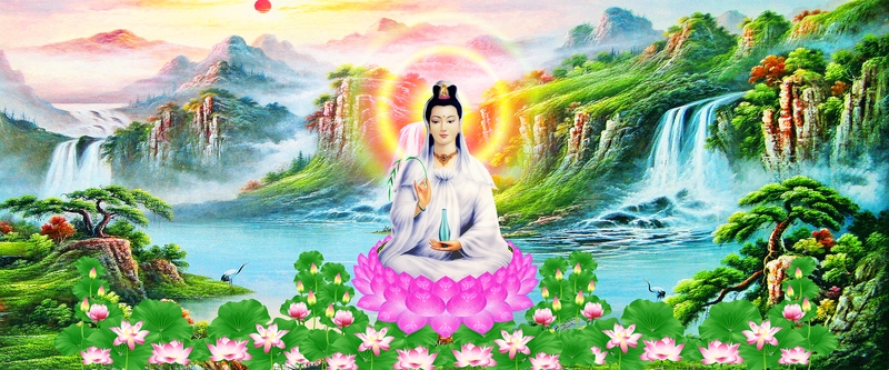 hình nền phật quan âm bồ tát 3D đẹp nhất 9