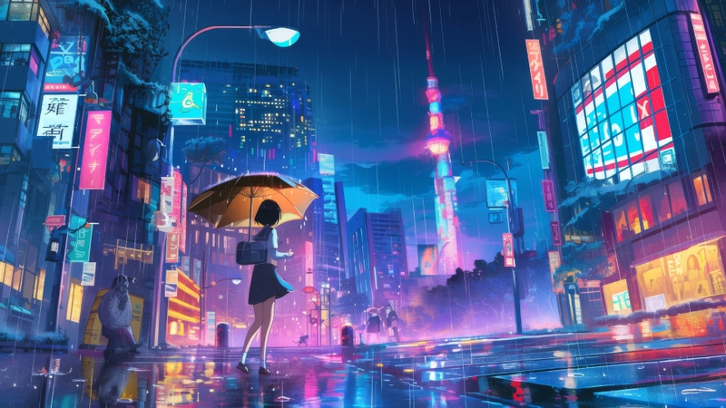 Tổng hợp hình nền phong cảnh anime cho máy tính 6