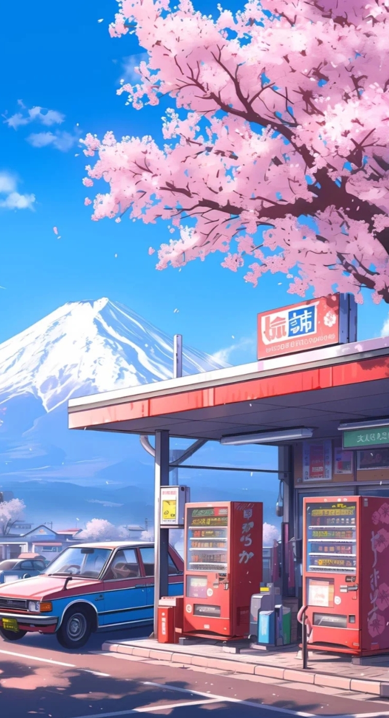 Tổng hợp hình nền phong cảnh anime cho điện thoại 7