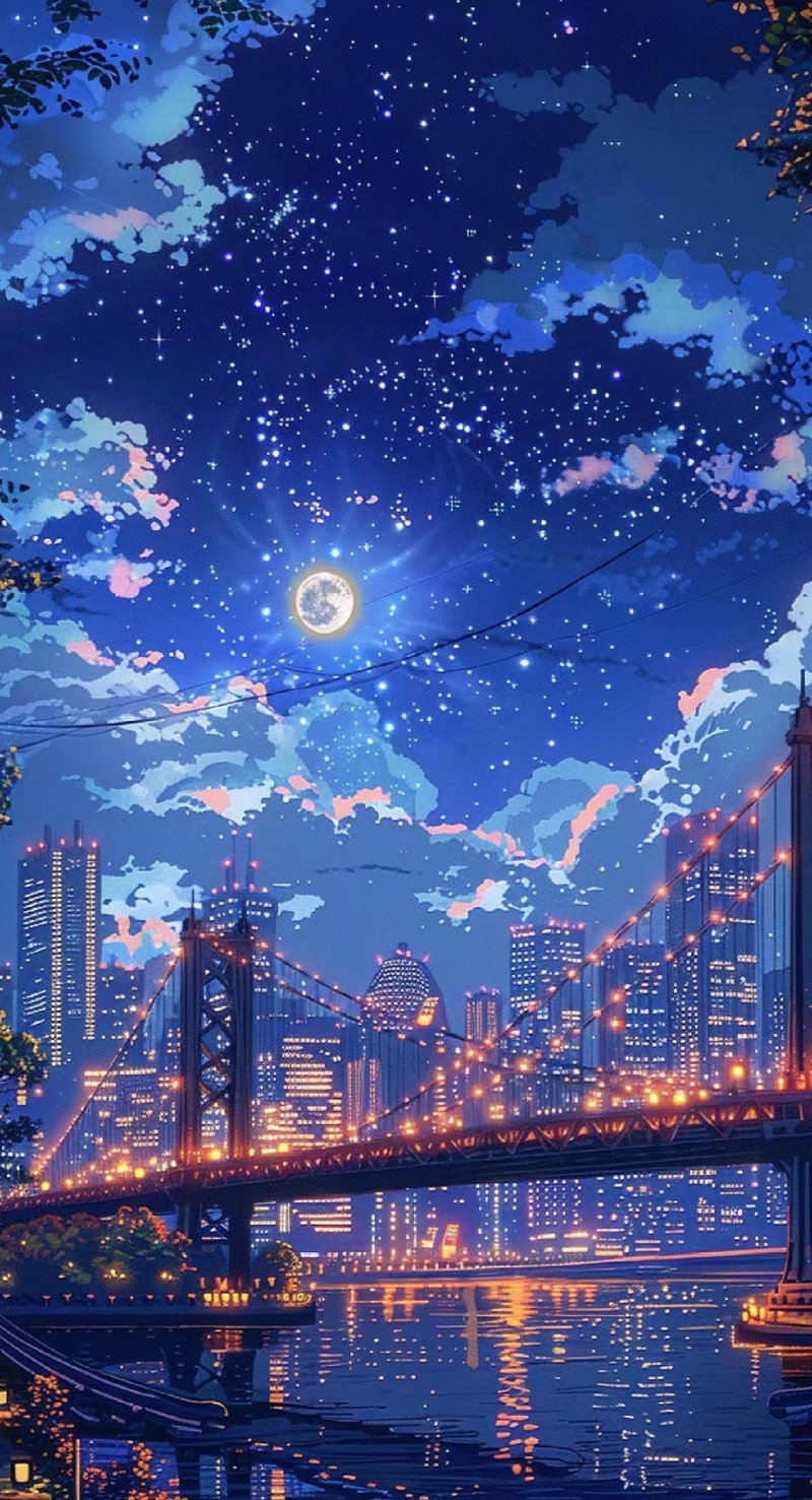 Tổng hợp hình nền phong cảnh anime cho điện thoại 2