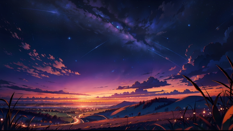 Tổng hợp hình nền phong cảnh anime cho máy tính 10