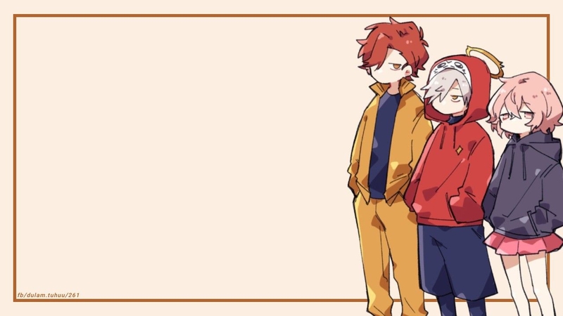 hình nền PowerPoint anime hình 14