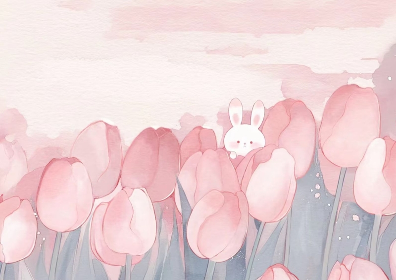 hình nền PowerPoint màu hồng hình 18