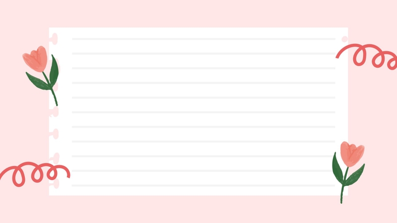 hình nền PowerPoint màu hồng hình 4