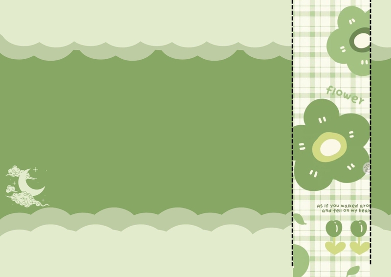 hình nền powerpoint màu xanh lá cây nhạt hình 14